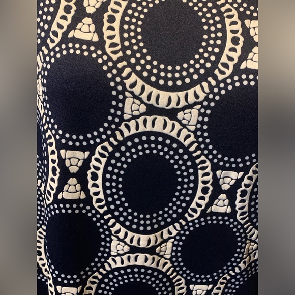 EUC Always Indigo Blue & White Midi Dress 2XL - Picture 6 of 8